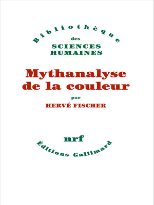 cover image of Mythanalyse de la couleur